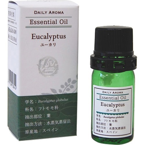 デイリーアロマ エッセンシャルオイル ユーカリ 5ml ミント ユーカリ ティーツリー 精油 の通販はau Wowma ワウマ 爽快ドラッグ 商品ロットナンバー