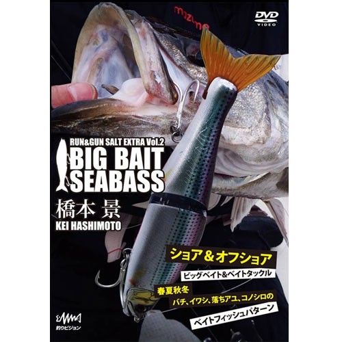 ●【DVD】ラン&ガン ソルト Vol.2 ビッグベイトシーバス 橋本景 【メール便配送可】 ●【DVD】ラン&ガン ソルト Vol.2 ビッグベイトシーバス 橋本景 【メール便配送可】