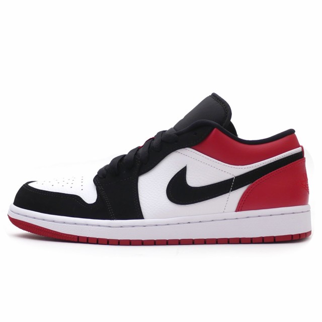 jordan 1 low red white black