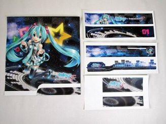 初音ミク ｐｓ３ 本体カスタムシールセット の通販はau Pay マーケット 雑貨マックス 商品ロットナンバー