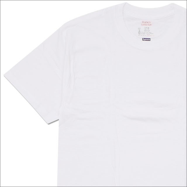 supreme x hanes t shirt