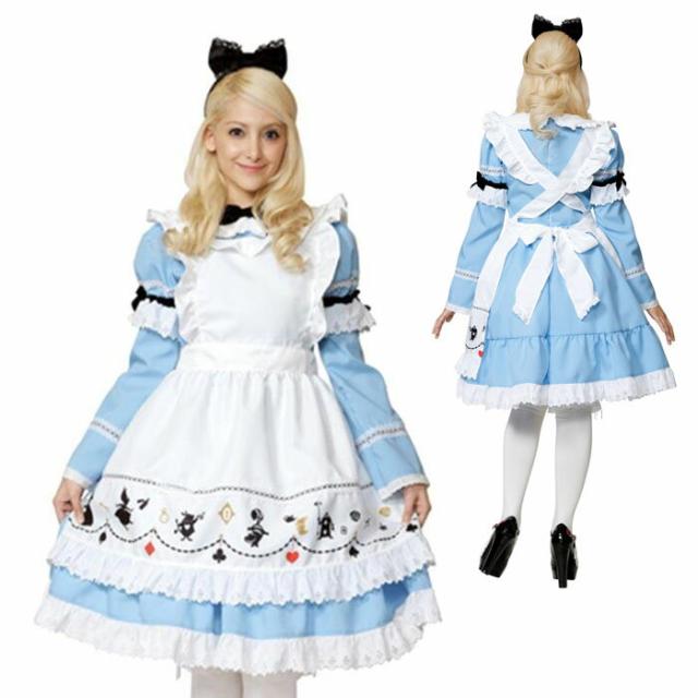 【送料無料】ハロウィン 衣装 大人用 仮装 ディズニー 女性 キャラクター コスプレ 不思議の国のアリス ゴシックアリス|au Wowma!(ワウマ)
