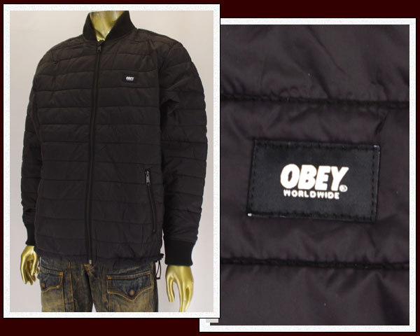 国際ブランド オベイ Envoy Jacket 薄中綿ジャケット メンズ Obey Envoy 50 Off Alberguebenageber Com