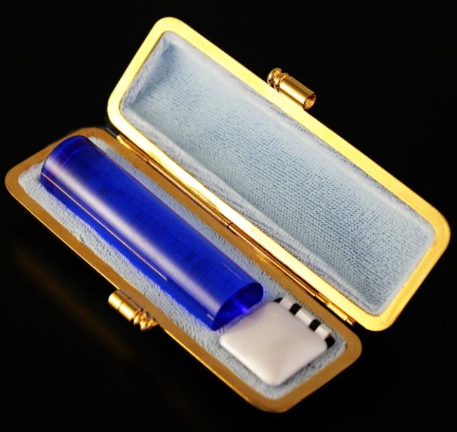 【送料無料】 印鑑・はんこ/宝石印鑑 ブルー水晶 青水晶 【15.0mm】実印・銀行印・認印どれでもOK個人印鑑 ハンコ いんかん 就職祝い 【送料無料】 印鑑・はんこ/宝石印鑑 ブルー水晶 青水晶 【15.0mm】実印・銀行印・認印どれでもOK個人印鑑 ハンコ いんかん 就職祝い