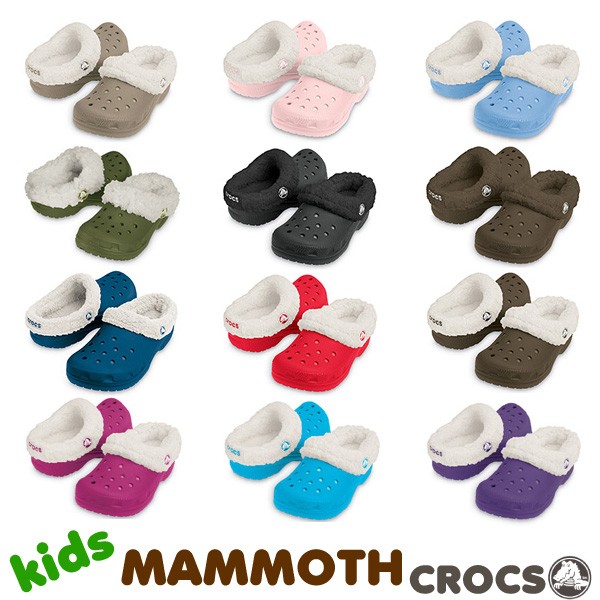 送料無料対象外 Crocs Kids Mammoth クロックス キッズ マンモス サンダル ベビーキッズ 子供用