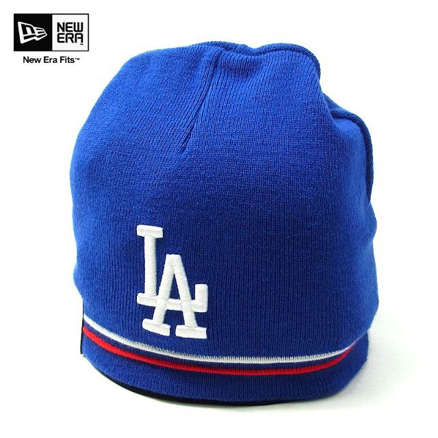 NEWERA ニューエラ ニットキャップ ニット帽 メンズ レディース 大きいサイズ 人気 ブランド ヒップホップ ブルー LAロゴ|au Wowma!(ワウマ)