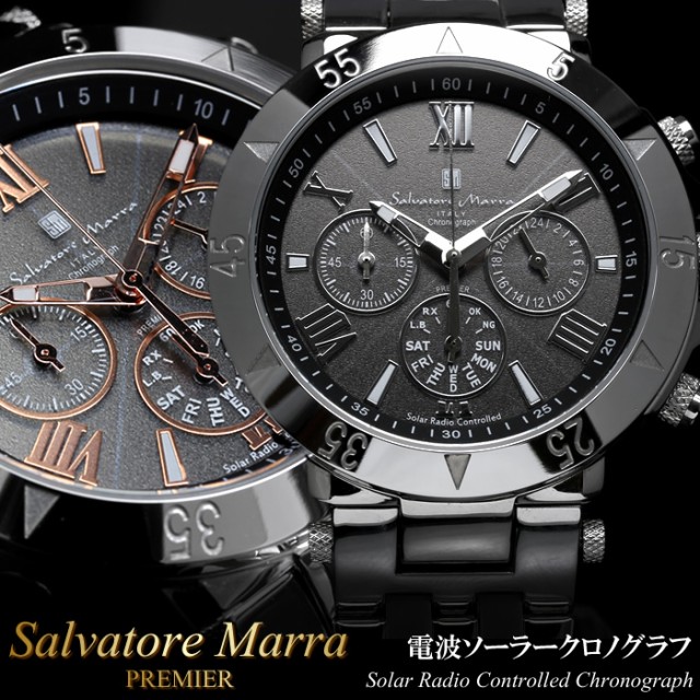 サルバトーレ マーラ SALVATORE MARRA クロノ クオーツ メンズ