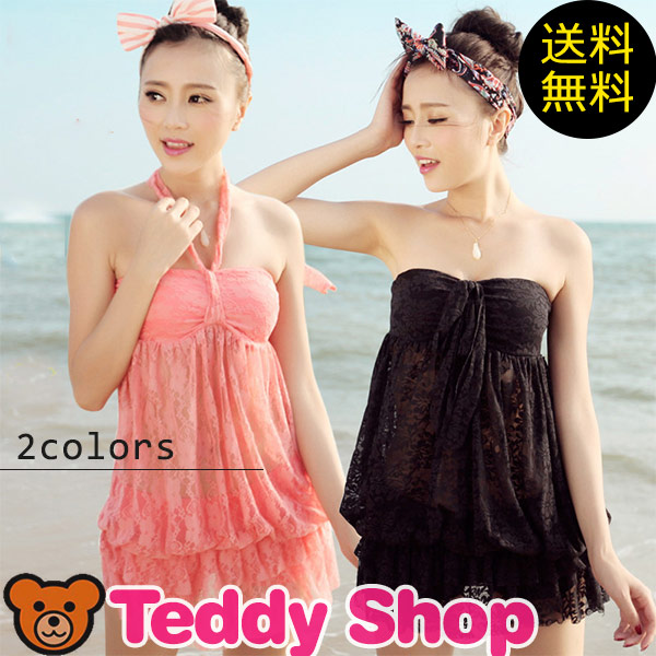 即納 オフショル 水着 レディース ワンピース 水着 体型カバー 激安