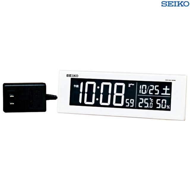 セイコークロック Dl305w デジタル時計 電波クロック Dl305 Seiko 沖縄 離島は送料無料対象外 の通販はau Pay マーケット おしゃれcafe 商品ロットナンバー