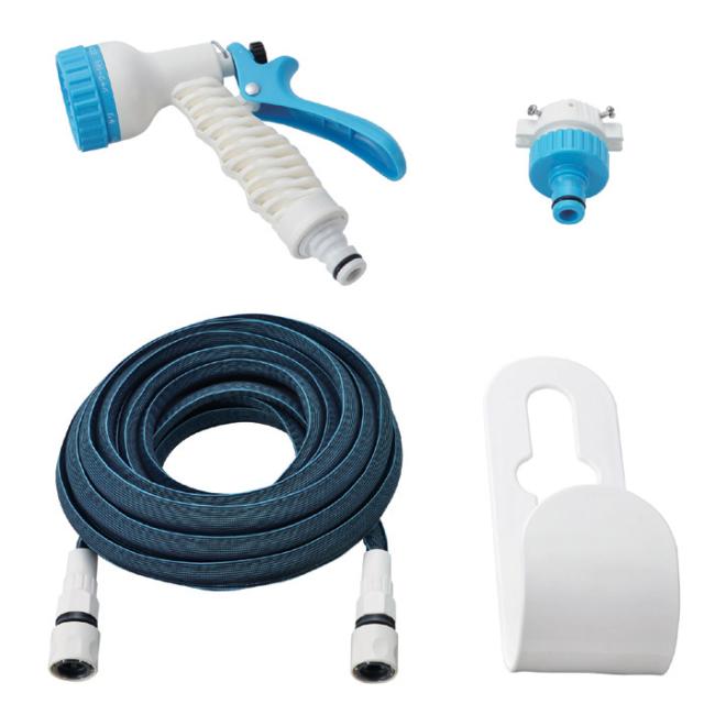 ホース 便利な のび るホース 収納フック付 散水ホース ガーデニング 水やり 庭 洗車 掃除の通販はau Pay マーケット Lunebeauty店 商品ロットナンバー