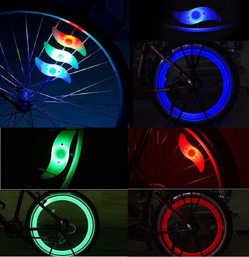 自転車 led タイヤ