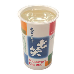 清酒 七笑 レインボーカップ 200ml 清酒 七笑 レインボーカップ 200ml