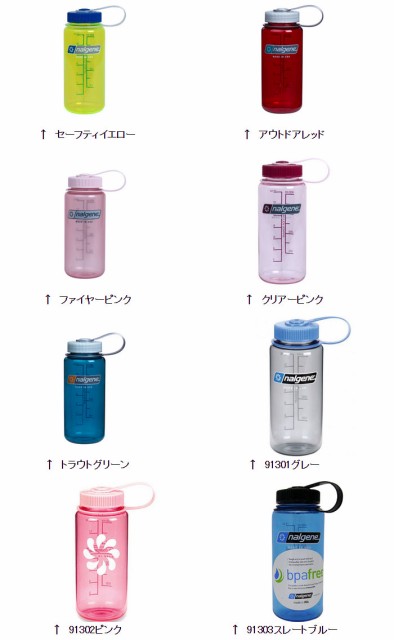 市場 nalgene トライタンボトル カラーボトル ナルゲン 広口0.5L