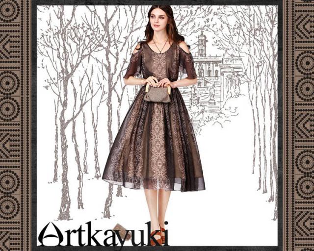 ください オリジナルデザイン 半袖 Aライン ミモレ丈 ドレスワンピースの通販はau Pay マーケット Yuki Closet 商品ロットナンバー 結婚式 二次会 卒業式 謝恩会 レース オフショルダー ウエストマーク リジナルデ