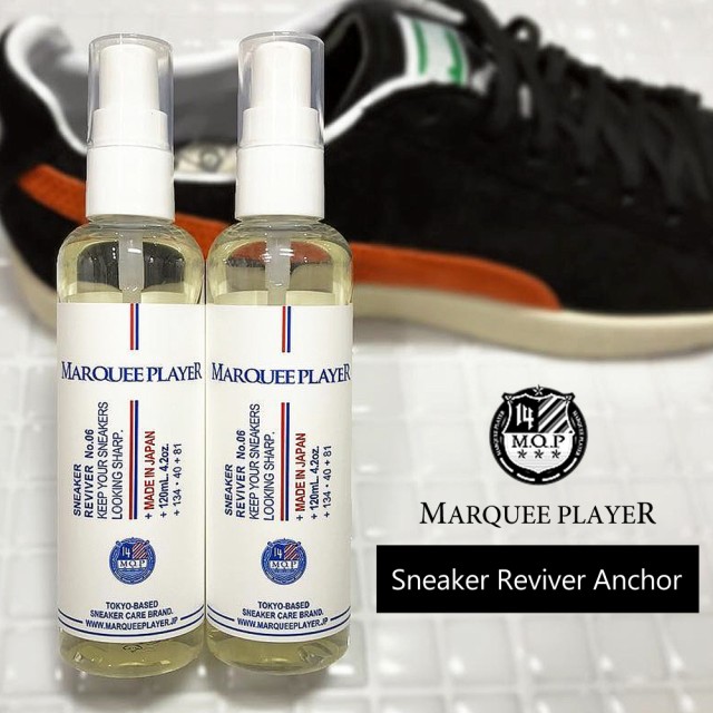 MARQUEE PLAYER Sneaker Reviver Anchor No06 スニーカー用 除菌 消臭スプレー マーキプレイヤー スニーカーケア用品 消臭 手入れ 靴 MARQUEE PLAYER Sneaker Reviver Anchor No06 スニーカー用 除菌 消臭スプレー マーキプレイヤー スニーカーケア用品 消臭 手入れ 靴