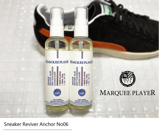 MARQUEE PLAYER Sneaker Reviver Anchor No06 スニーカー用 除菌 消臭スプレー マーキプレイヤー スニーカーケア用品 消臭 手入れ 靴 MARQUEE PLAYER Sneaker Reviver Anchor No06 スニーカー用 除菌 消臭スプレー マーキプレイヤー スニーカーケア用品 消臭 手入れ 靴
