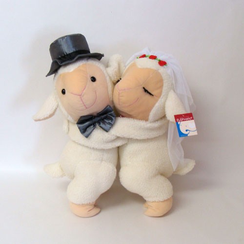 定価から3０ オフ ウェディング ぬいぐるみ ラブシリーズ ウェディング ラブひつじ ぬいぐるみllサイズ ヒツジ ぬいぐるみ ウェルカムドール 結婚祝い 完成 在庫有 Centrodeladultomayor Com Uy