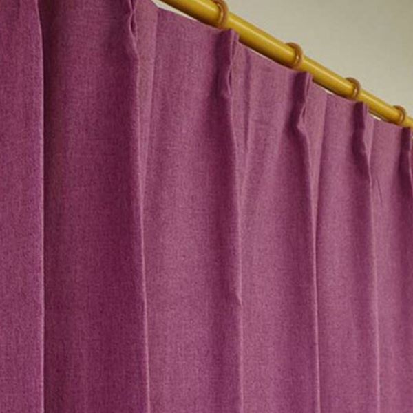 特別送料無料 防炎 遮光カーテン 目隠し 1枚のみ 0 178cm パープル 洗える 形状記憶 無地 ヴィーナス 九装 送料込 在庫一掃 Fcrtt Org