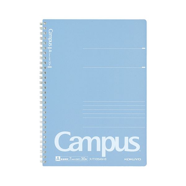 おしゃれ まとめ コクヨ キャンパスツインリングノート Pp表紙 スリム セミb5 A罫 30枚 表紙青 ス T105an B 1セット 超美品 Mundoradialperu Com