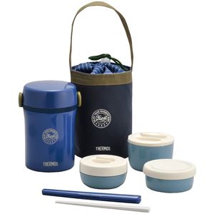 毎回完売 6個セット Thermos サーモス 保温弁当箱 ステンレス ランチジャー ネイビー 縦型 軽量 コンパクト 送料込 在庫処分特価 Startspeakingrussian Com