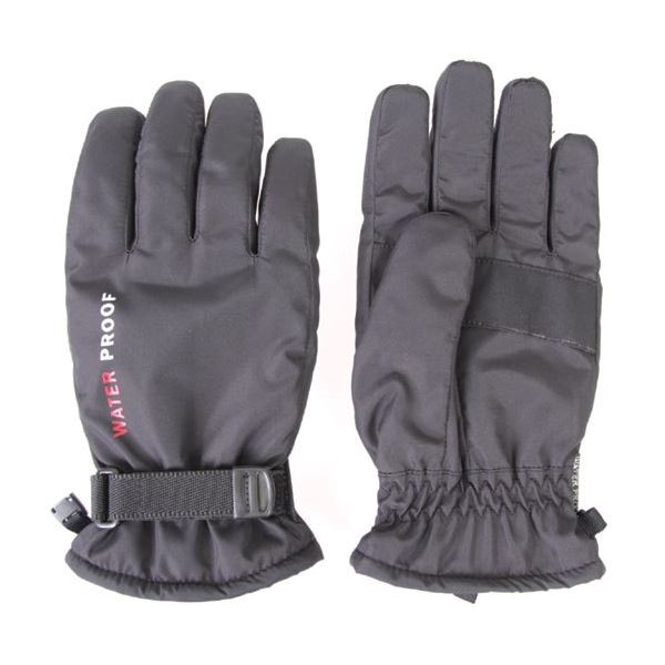 最新な 5235 10組セット レディース グローブ 手袋 防水インナー内蔵 ブラック 寒さ対策 防寒用品 約22 10 3cm 作業用手袋 軍手