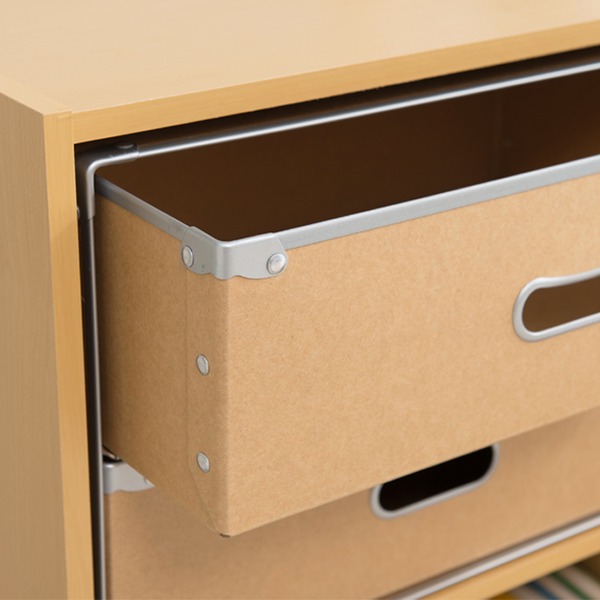 人気ブランド 4個セット カラーボックス専用収納box W ダブル ナチュラル ストレージボックス インナーボックス 収納 引き出し シ 最新コレックション Bayounyc Com