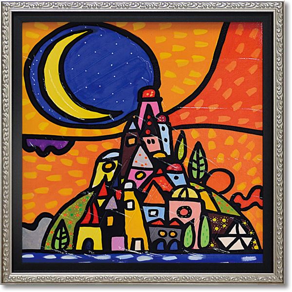 感謝価格 ウォーラス Gel加工 アートフレーム M ルーナスッラコリーナ 送料込 高い素材 Petroleoenergia Com