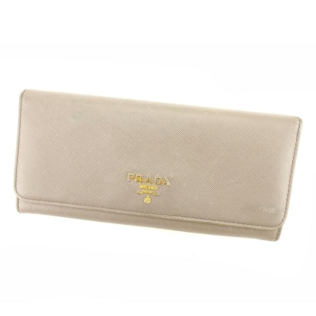 についての プラダ PRADA 中古 T4839の通販はau PAY マーケット - ブランドデポ|商品ロットナンバー:286827283 長財布 ファスナー付き 長財布 リボンモチーフ グレー 灰色 ギャランテ