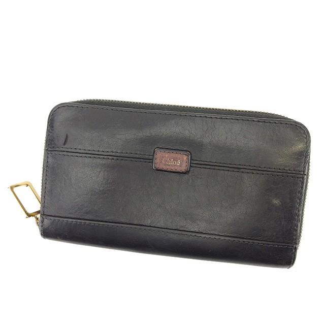 【ふるさと割】 クロエ Chloe ラウンドファスナー財布 財布 小物 サイフ 長財布 メンズ可 【】 T11026, 近鉄和歌山 0322dd5e