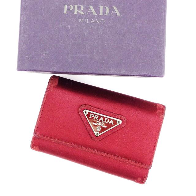 プラダ Prada キーケース 6連キーケース メンズ可 中古 L1747の通販はau Pay マーケット ブランドデポ 商品ロットナンバー