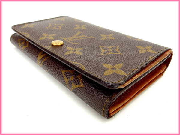 大得価在庫 ルイヴィトン Louis Vuitton 中古 T14948の通販はau PAY マーケット - ブランドデポ|商品ロットナンバー:368868740 L字ファスナー財布 二つ折り ポルトモネビエトレゾール M61730 モノグラム ブラウン 好評新作