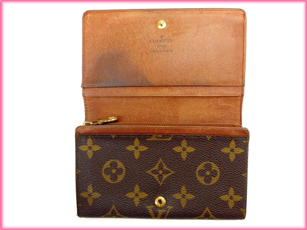 大得価在庫 ルイヴィトン Louis Vuitton 中古 T14948の通販はau PAY マーケット - ブランドデポ|商品ロットナンバー:368868740 L字ファスナー財布 二つ折り ポルトモネビエトレゾール M61730 モノグラム ブラウン 好評新作