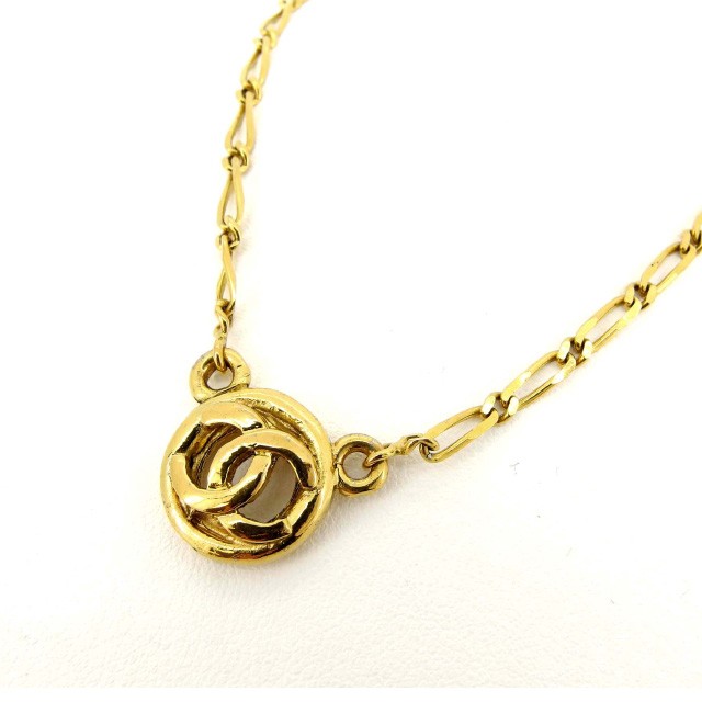 シャネル CHANEL ネックレス アクセサリー レディース ココマーク 【中古】 T10687