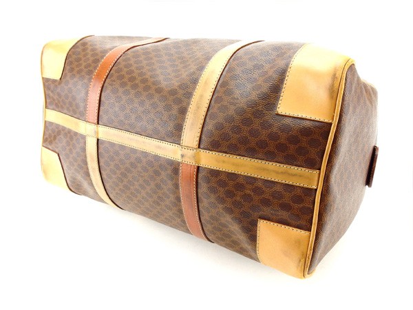 最安値人気 セリーヌ ボストンバッグ トラベルバッグ マカダム ブラウン×ベージュ×ゴールド CELINE 中古 T11423の通販はau PAY マーケット - ブランドデポ|商品ロットナンバー:368869998 格安最新作