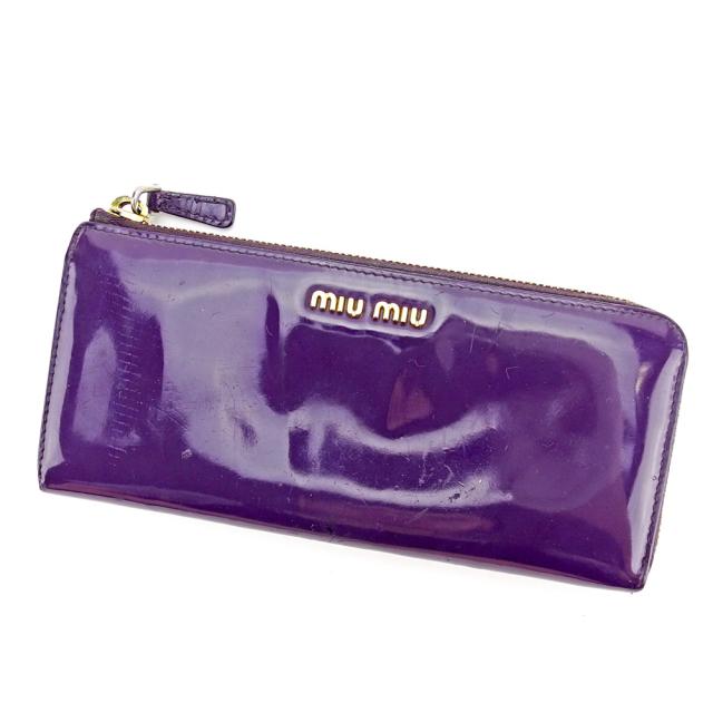 安心の定価販売 ミュウミュウ Miu Miu L字ファスナー 財布 小物 財布 サイフ 長財布 メンズ可 T3567 お洒落 Carlavista Com