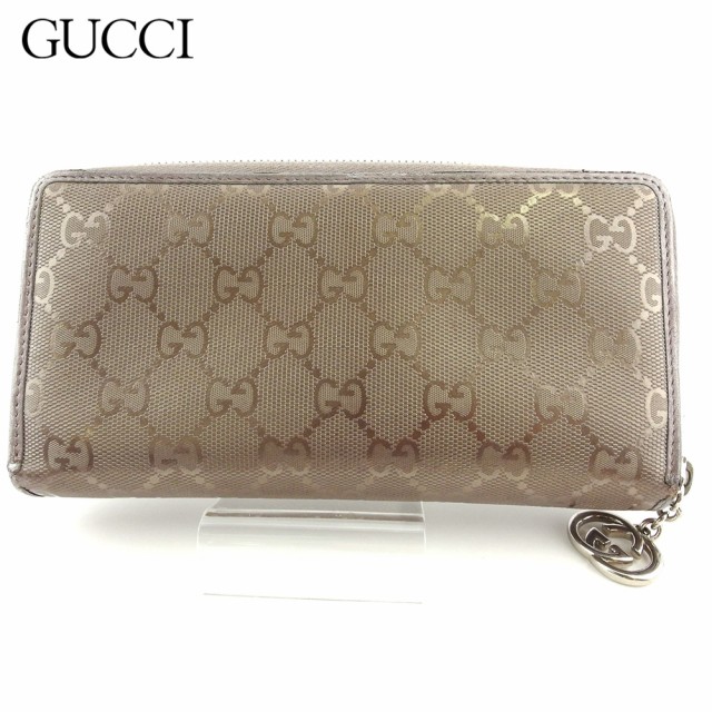 Gucci - 素敵な色❤️GUCCI グッチ GGインプリメ ラウンドファスナー長