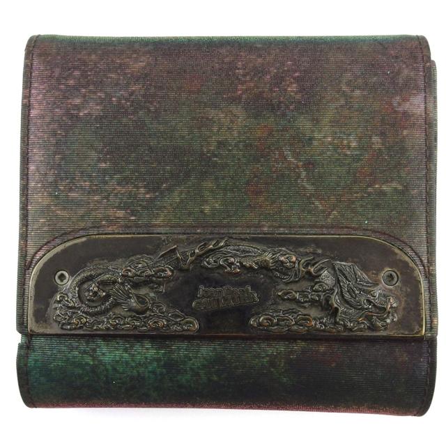 超人気新品 ジャンポール ゴルチエ 三つ折り 財布 がま口 ゴルチエ ミニ財布 レディース がま口 メンズ ドラゴン Paul Vサイバー Jean Paul Gaultier テンカワムラ 4de6973b Elaunchinfotech Com