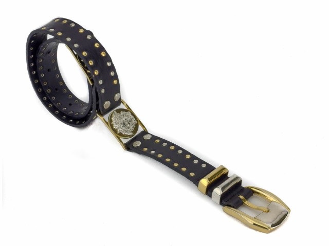 100%新品正規品 ジャンニ ヴェルサーチ ベルト ♯75 30サイズ レディース メンズ スタッズ メドゥーサ GIANNI VERSACE 中古の通販はau PAY マーケット - ブランドデポTOKYO|商品ロットナンバー:418991177 2022正規激安