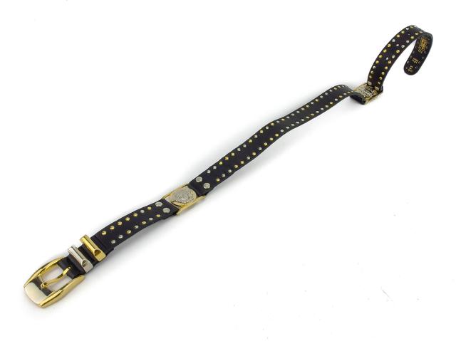 100%新品正規品 ジャンニ ヴェルサーチ ベルト ♯75 30サイズ レディース メンズ スタッズ メドゥーサ GIANNI VERSACE 中古の通販はau PAY マーケット - ブランドデポTOKYO|商品ロットナンバー:418991177 2022正規激安
