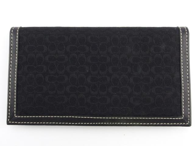 コーチ 長札入れ 小切手ケース レディース メンズ シグネチャー Coach 中古の通販はau Pay マーケット ブランドデポtokyo 商品ロットナンバー 458021618