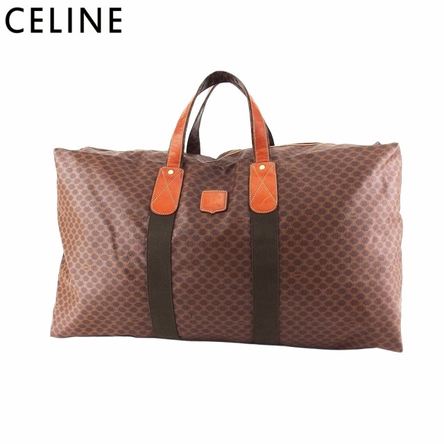 セリーヌ ボストンバッグ トラベルバッグ 旅行用バッグ レディース メンズ マカダム CELINE 中古