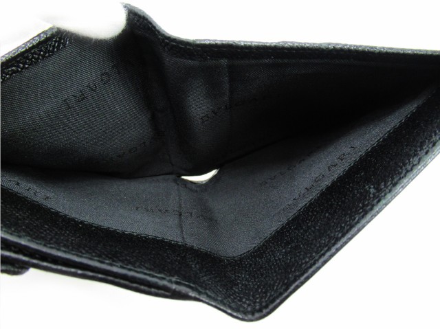 カラー ブルガリ BVLGARI 中古 T10161の通販はau PAY マーケット - ブランドデポ|商品ロットナンバー:392389578 Wホック 財布 二つ折り 財布 ブルガリブルガリ ブラック ョンが