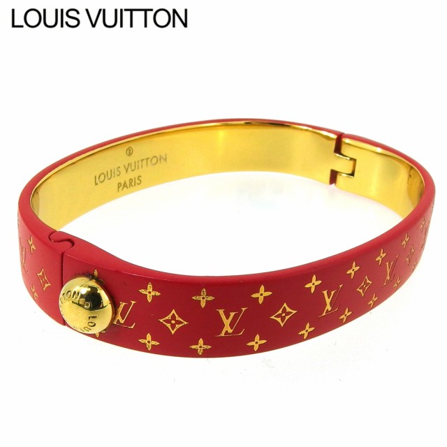 ルイ ヴィトン バングル ブレスレット アクセサリー レディース ♯Sサイズ カフ ナノグラム M67197 モノグラム Louis Vuitton 中古