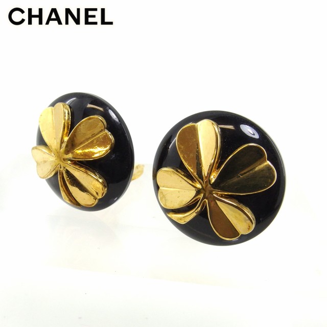 シャネル イヤリング アクセサリー レディース オールドシャネル クローバー CHANEL 中古