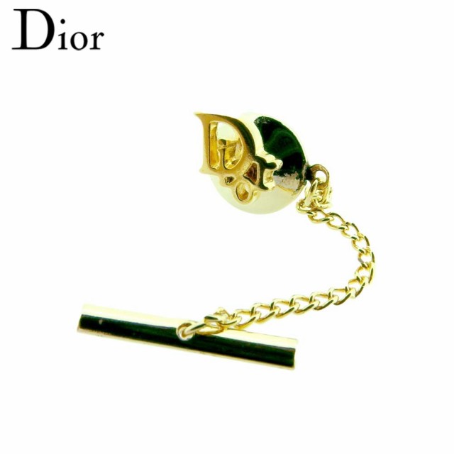 ディオール タイピン ネクタイピン メンズ タイタック ロゴ Dior 中古