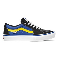 バンズ スケート スケート LOW [サイズ：26.5cm(US8.5)] [カラー：ブラック×ダズリングブルー] #VN0A5FCFJCD VANS 靴