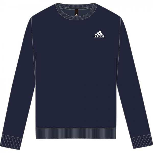 アディダス W Ess クルーネックスウェット レディース サイズ Ot Geg04 Ed15 送料無料 Adidas 気質アップ カラー ネイビー