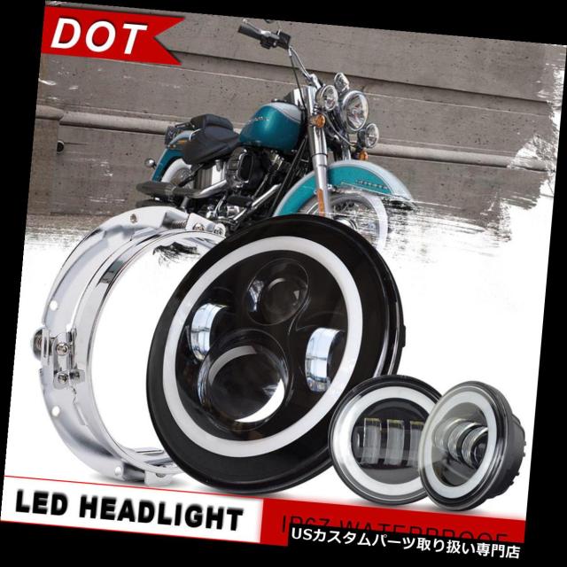 魅了 バイク ヘッドライト 7 川崎vnバルカン遊牧民ドリフター1500用クリーledヘッドライト2passingライト 7 Cree Led Headlight 2passing 在庫あり 即納 Www H 23 Fr