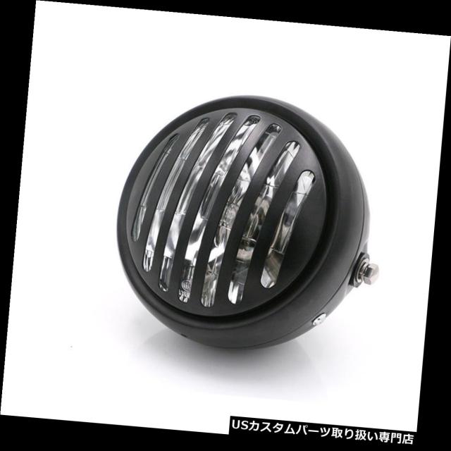 高価値セリー バイク ヘッドライト Dyna Si Retro Grill Black Bandit用ブラックグリルレトロサイドマウントヘッドライトランプ Suzuki Rebel Shadow ヘッドライト ウインカー テールランプ Sutevalle Org