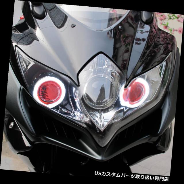 正規店格安 バイク KT Headlight Assembly HIの通販はau PAY マーケット - バイクパーツ取り扱い専門店|商品ロ ヘッドライト KTヘッドライトアセンブリHIDプロジェクターLEDハローアイズスズキGSXR750 08-10レッド 超歓迎通販